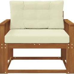 vidaXL Buiten Midden Sofa Massief Acaciahout Naturel