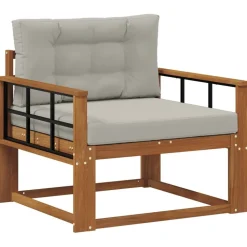 vidaXL Buiten Midden Sofa Massief Acaciahout Naturel
