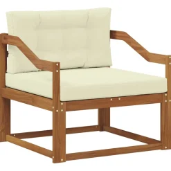 vidaXL Buiten Midden Sofa Massief Acaciahout Naturel