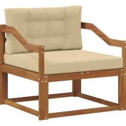 vidaXL Buiten Midden Sofa Massief Acaciahout Naturel