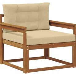 vidaXL Buiten Midden Sofa Massief Acaciahout Naturel