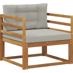 vidaXL Buiten Midden Sofa Massief Acaciahout Naturel