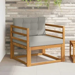 vidaXL Buiten Midden Sofa Massief Acaciahout Naturel