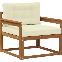 vidaXL Buiten Midden Sofa Massief Acaciahout Naturel