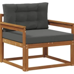 vidaXL Buiten Midden Sofa Massief Acaciahout Naturel