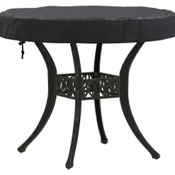 vidaXL Buiten Tafel Hoes Zwart 62 x 62 x 10 cm 210D Oxford Stof