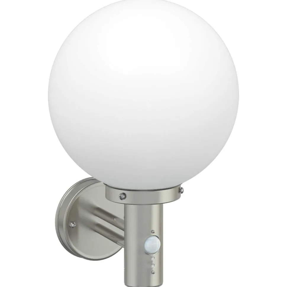 vidaXL Buiten Wandlamp Zilver 28 x 25 x 38 cm