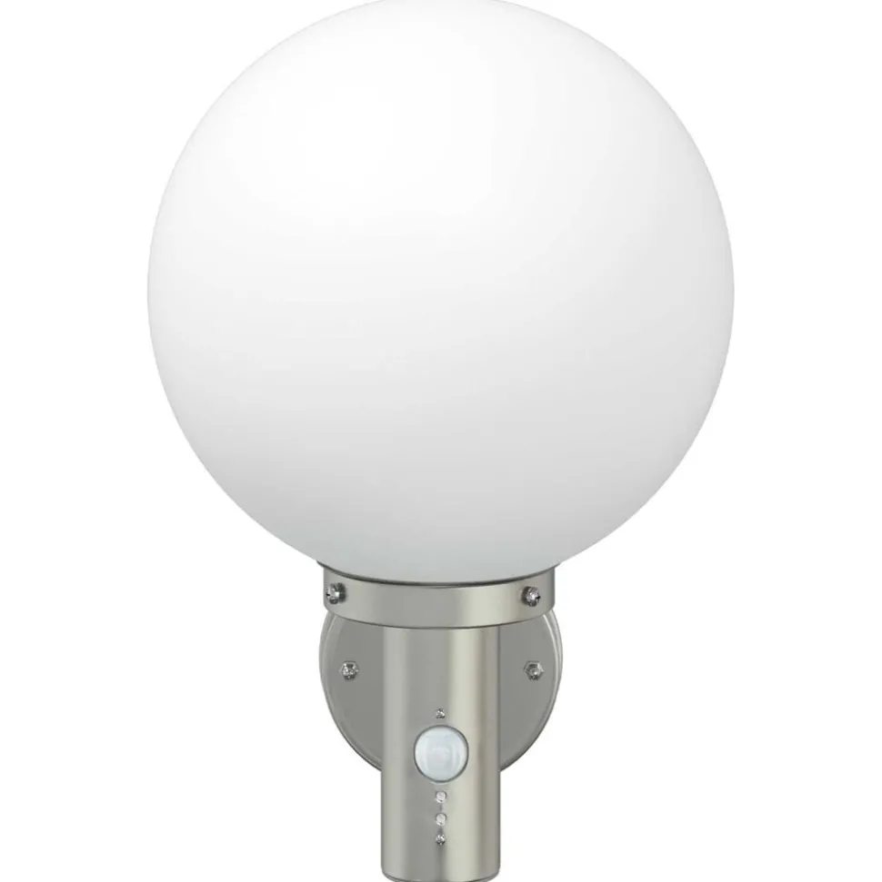 vidaXL Buiten Wandlamp Zilver 28 x 25 x 38 cm