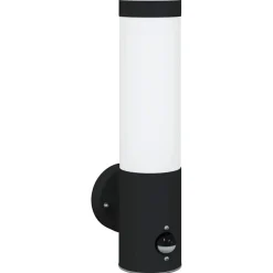 vidaXL Buiten Wandlamp Zwart 12 x 8,5 x 29 cm