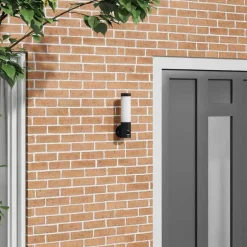 vidaXL Buiten Wandlamp Zwart 12 x 8,5 x 29 cm