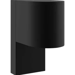 vidaXL Buiten Wandlamp Zwart 12 x 7 x 15 cm Roestvrij staal