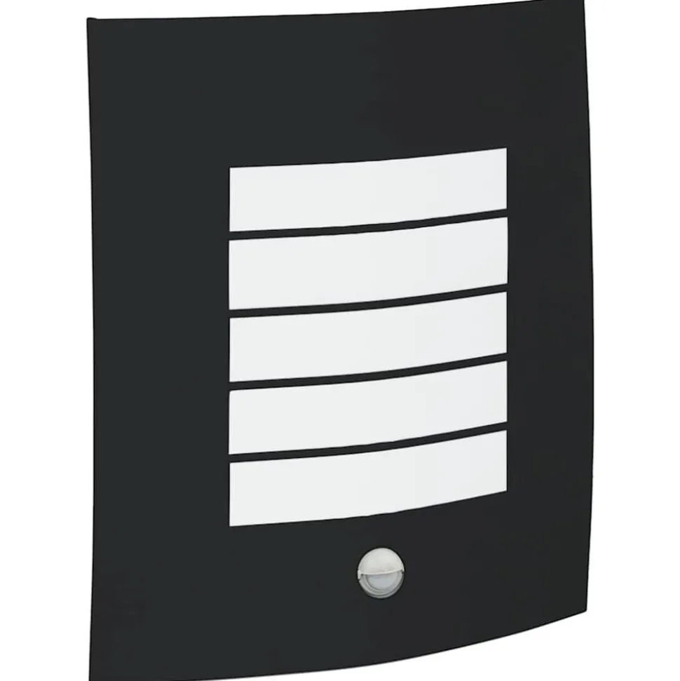 vidaXL Buiten Wandlamp Zwart 23.5 x 9 x 26 cm