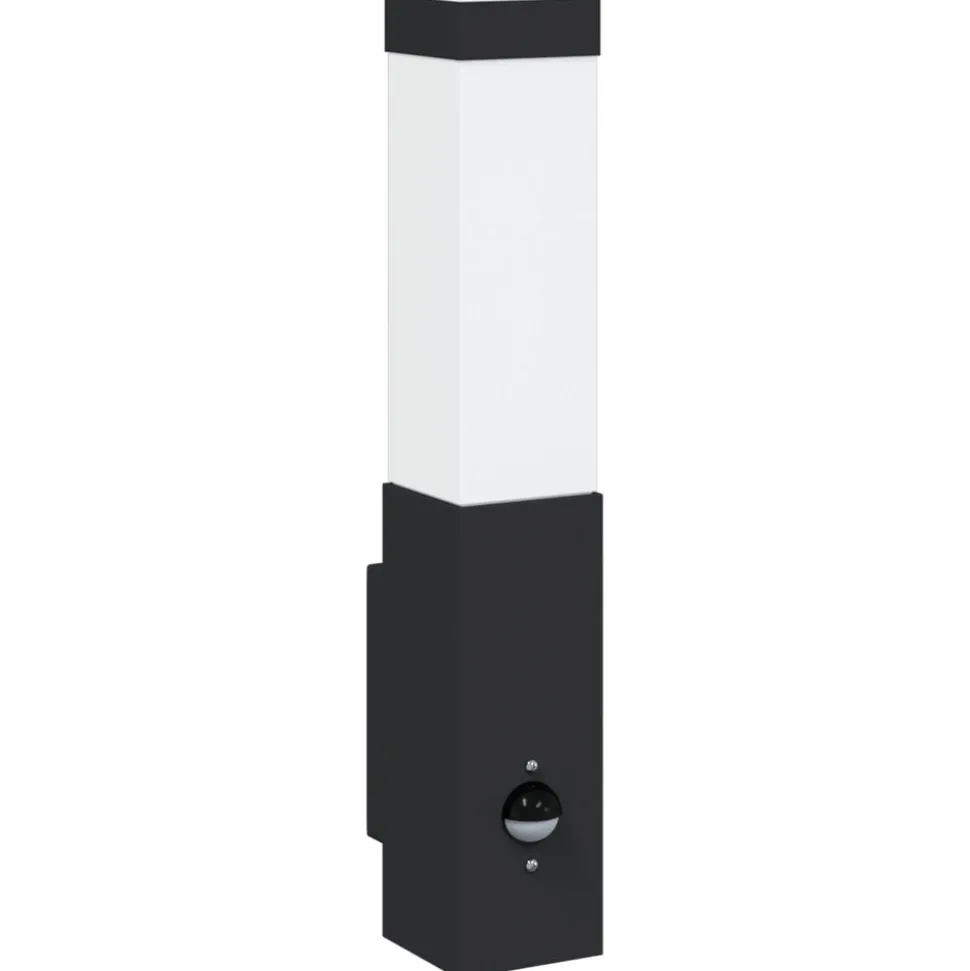 vidaXL Buiten Wandlamp Zwart 10.5 x 6 x 33 cm