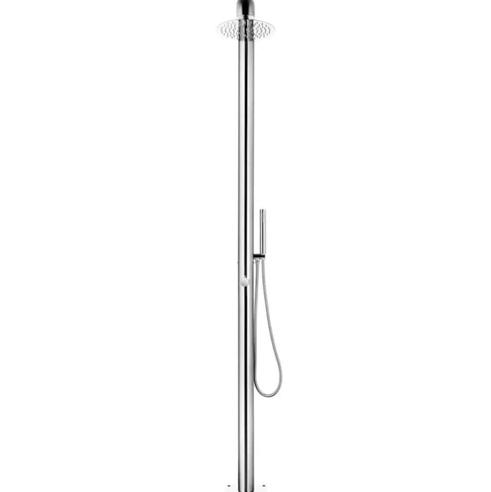 vidaXL Buitendouche 225 cm roestvrij staal