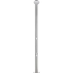 vidaXL Buitendouche 215 cm roestvrij staal