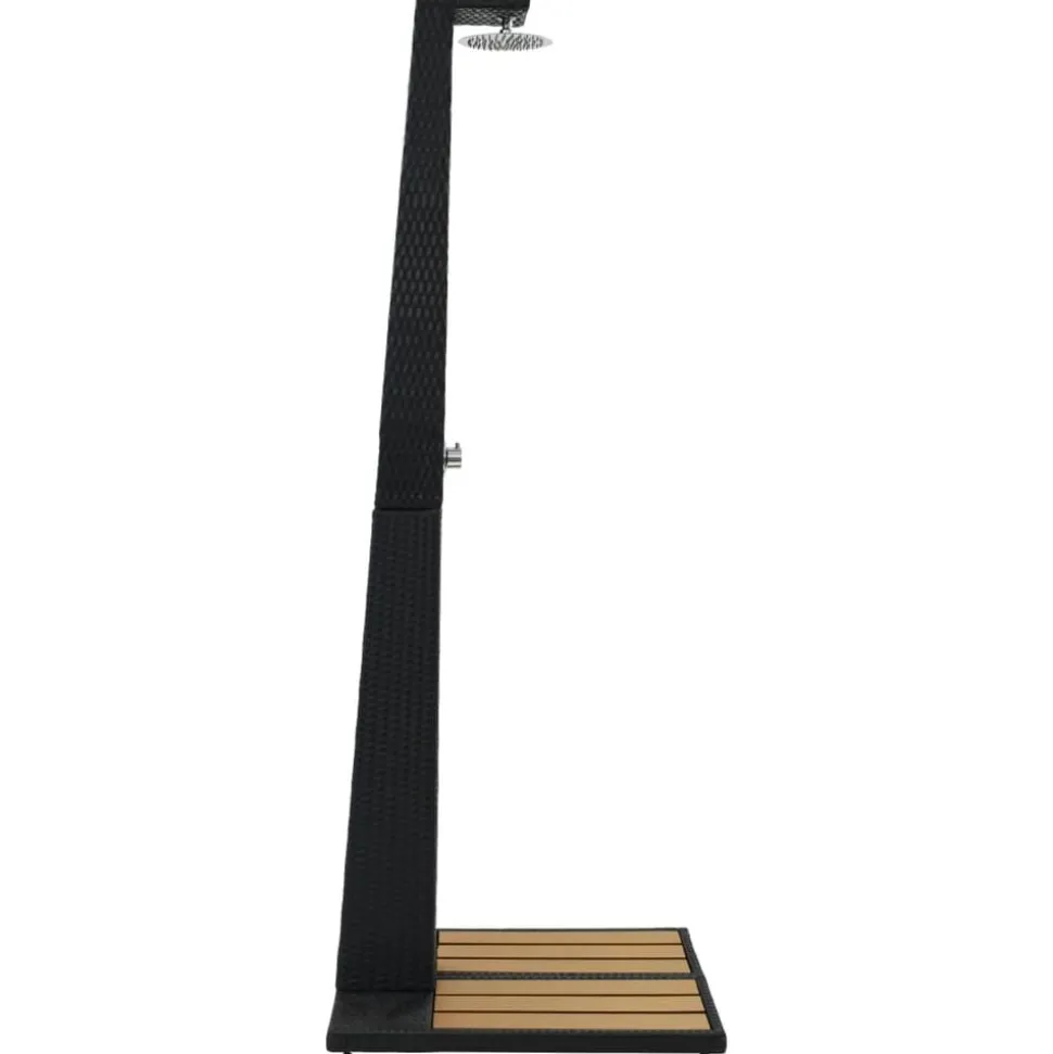 vidaXL Buitendouche poly rattan HKC