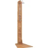 vidaXL Buitendouche 70x75x204 cm massief teakhout