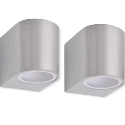 vidaXL Buitenlamp 2st