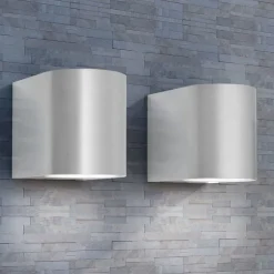 vidaXL Buitenlamp 2st