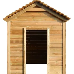 vidaXL Buitenspeelhuis 120x120x146 cm grenenhout