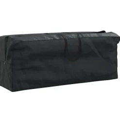 vidaXL Buitent Opslagtas Zwart 125 x 32 x 50 cm 600D Oxford Stof