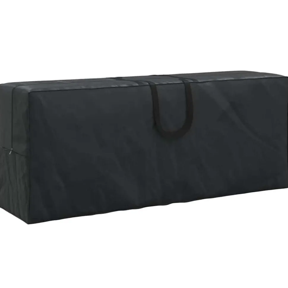 vidaXL Buitent Opslagtas Zwart 125 x 32 x 50 cm 210D Oxford Stof