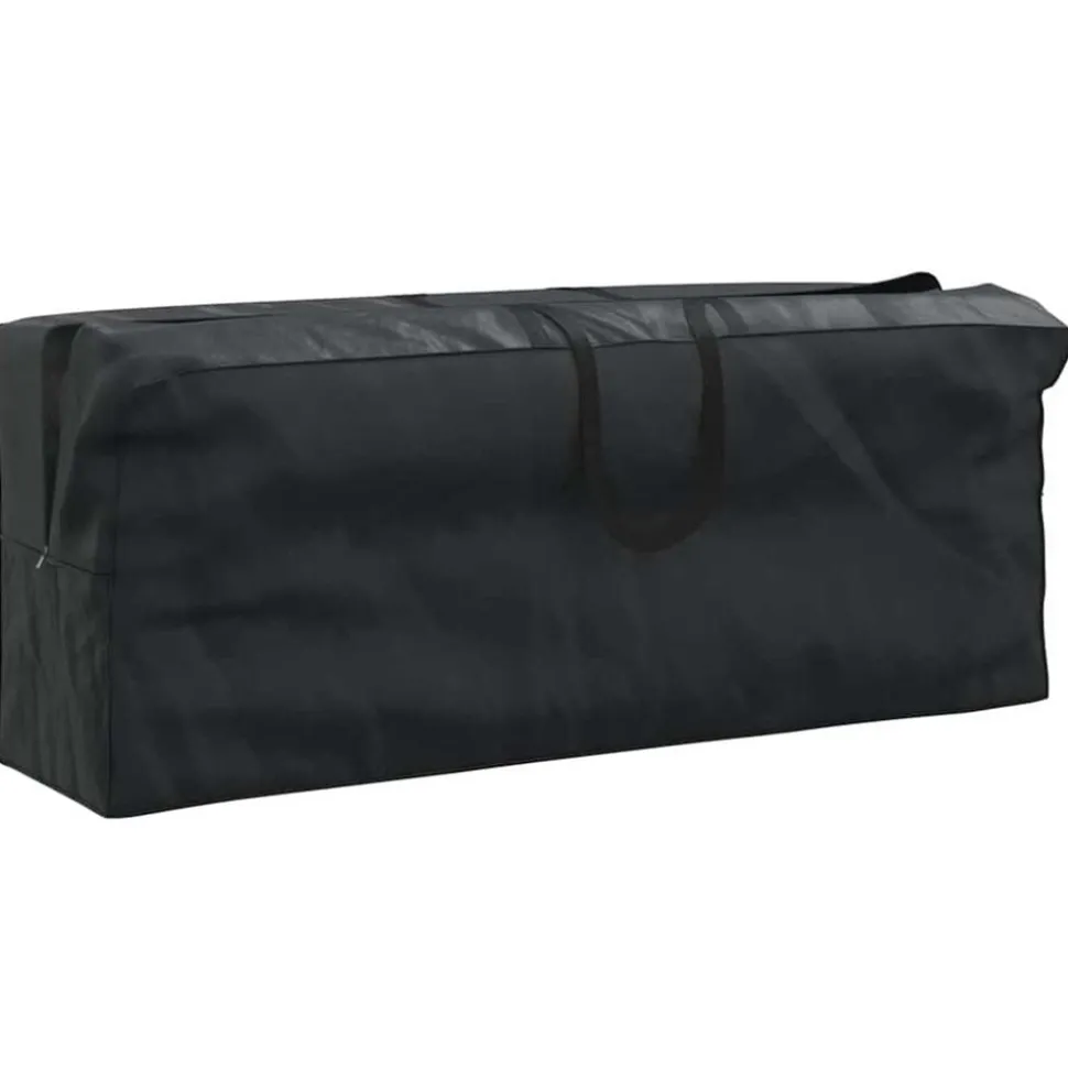 vidaXL Buitent Opslagtas Zwart 125 x 32 x 50 cm 210D Oxford Stof
