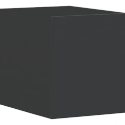 vidaXL Buitenwandlamp gegoten aluminium zwart