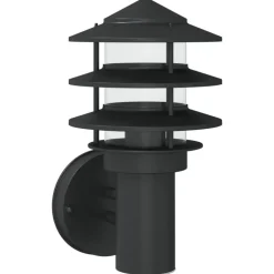 vidaXL Buitenwandlamp roestvrij staal zwart
