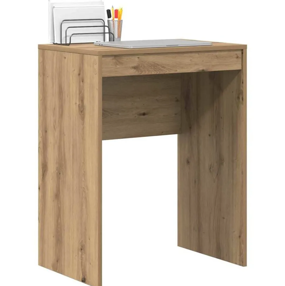 vidaXL Bureau Artisan Eiken 60 x 40 x 76 cm