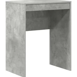 vidaXL Bureau Beton Grijs 60 x 40 x 76 cm