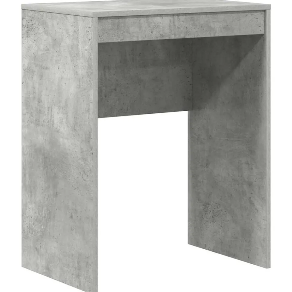 vidaXL Bureau Beton Grijs 60 x 40 x 76 cm