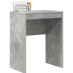 vidaXL Bureau Beton Grijs 60 x 40 x 76 cm