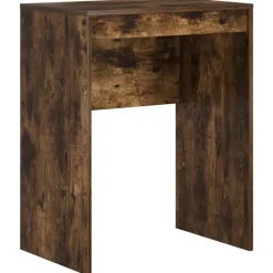vidaXL Bureau Gerookt eiken 60 x 40 x 76 cm