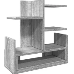 vidaXL Bureau organiser 49x20x52,5 cm bewerkt hout grijs sonoma eiken