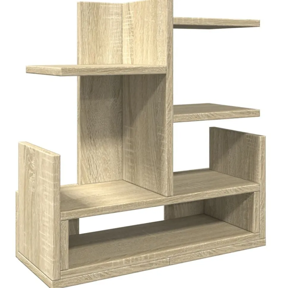 vidaXL Bureau organiser 49x20x52,5 cm bewerkt hout sonoma eikenkleurig