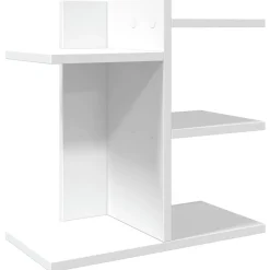 vidaXL Bureau organiser 42x21,5x42 cm bewerkt hout wit