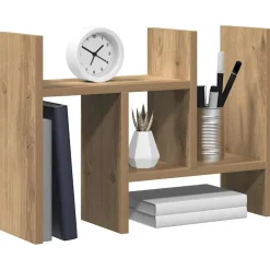 vidaXL Bureau Organizer Artisan Eiken 34,5 x 15,5 x 35,5 cm