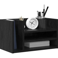 vidaXL Bureau Organizer Oudhout 44,5 x 24 x 25 cm Bewerkt hout