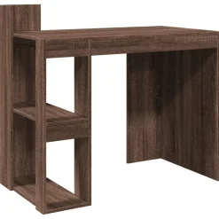 vidaXL Bureau 103,5x56,5x94 cm bewerkt hout bruin eikenkleurig