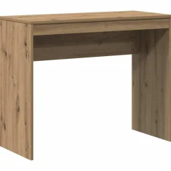 vidaXL Bureau 90x40x72 cm bewerkt hout artisanaal eikenkleur