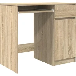 vidaXL Bureau 86x49x76 cm spaanplaat sonoma eikenkleurig