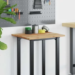 vidaXL Bureaublad met olieafwerking 80x50x2 cm massief acaciahout