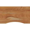 vidaXL Bureaublad rechthoekig 100x50x2,5 cm massief acaciahout