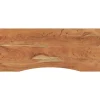 vidaXL Bureaublad rechthoekig 120x50x2,5 cm massief acaciahout