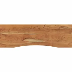 vidaXL Bureaublad rechthoekig 140x50x2,5 cm massief acaciahout