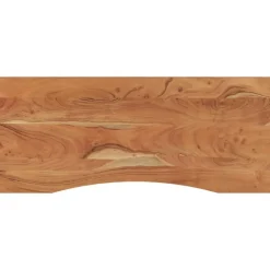 vidaXL Bureaublad rechthoekig 110x50x2,5 cm massief acaciahout