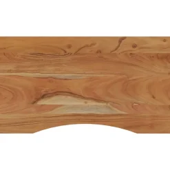 vidaXL Bureaublad rechthoekig 90x50x2,5 cm massief acaciahout