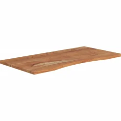 vidaXL Bureaublad rechthoekig 120x60x2,5 cm massief acaciahout