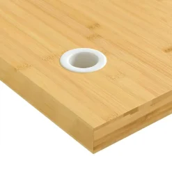 vidaXL Bureaublad 100x50x4 cm bamboe